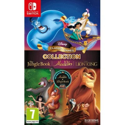 Disney Classic Games - The Jungle Book, Aladdin and The Lion King [NSW, английская версия]